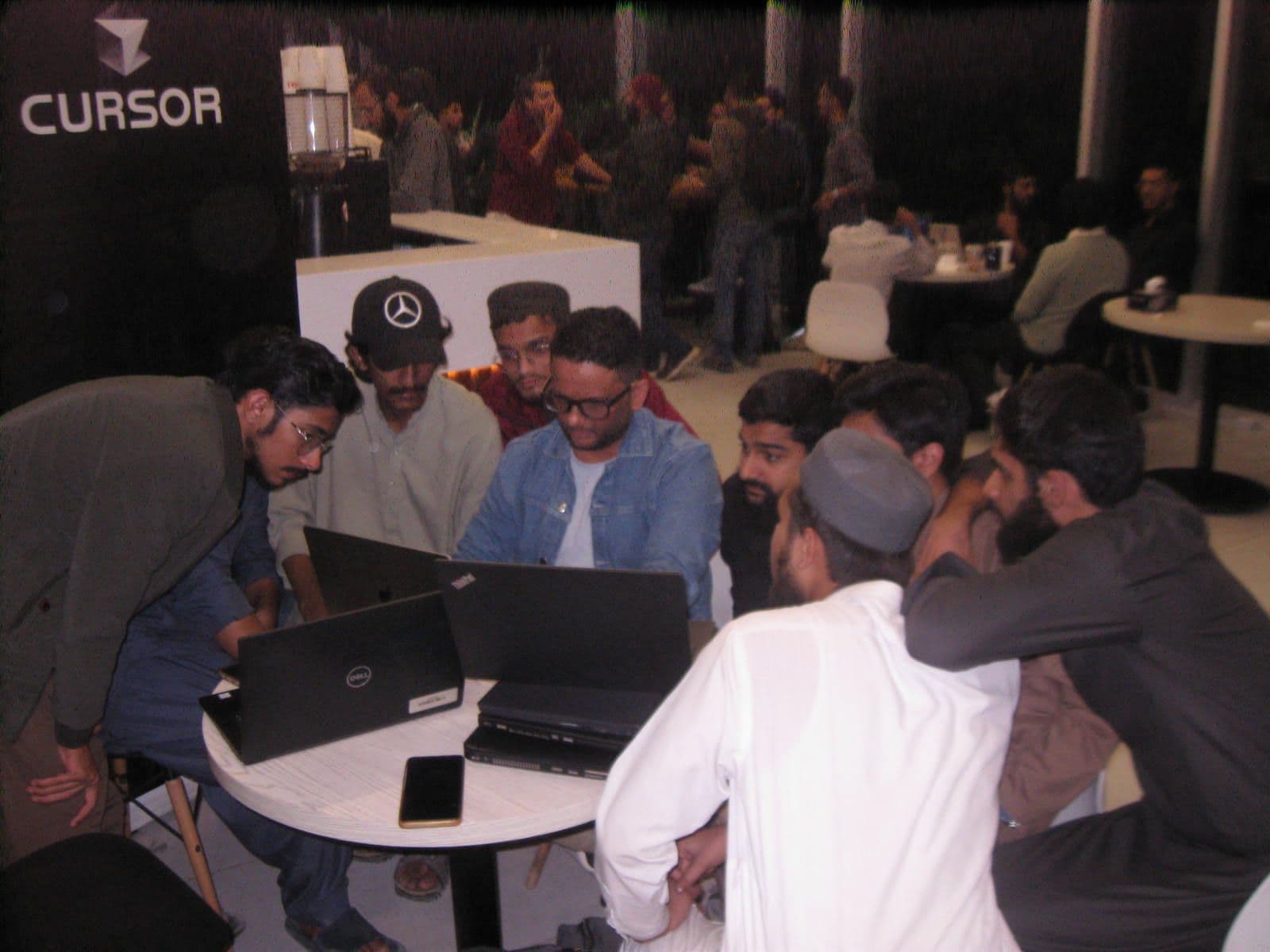 Cursor community event moment